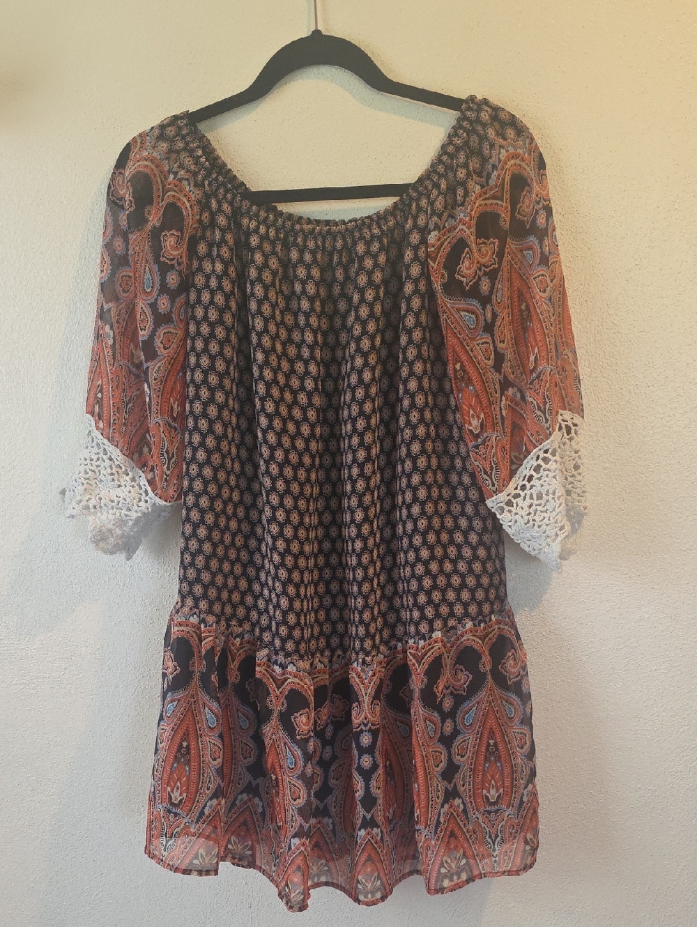 Umgee On Or Off Thr Shoulder Dress
